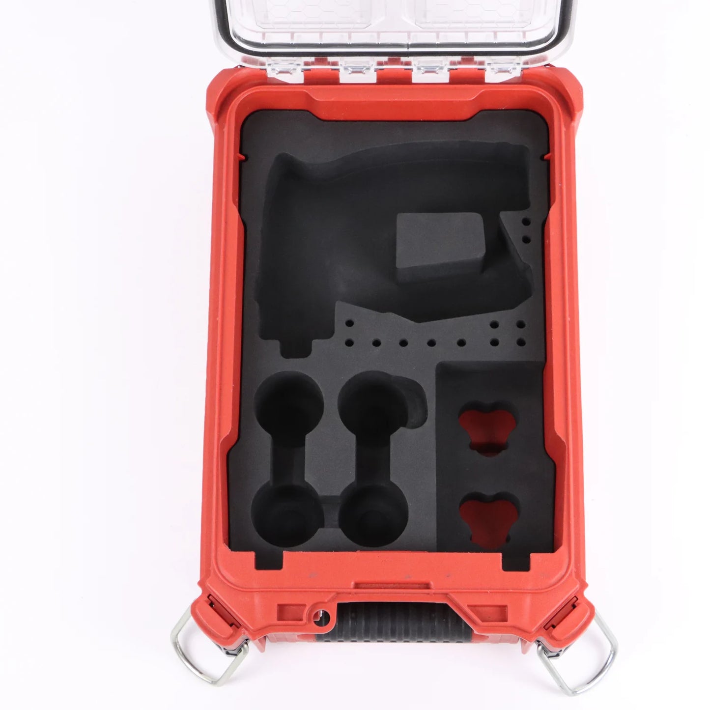FoamSlot 2505-20 Installation Driver Insert — empty insert installed in the case