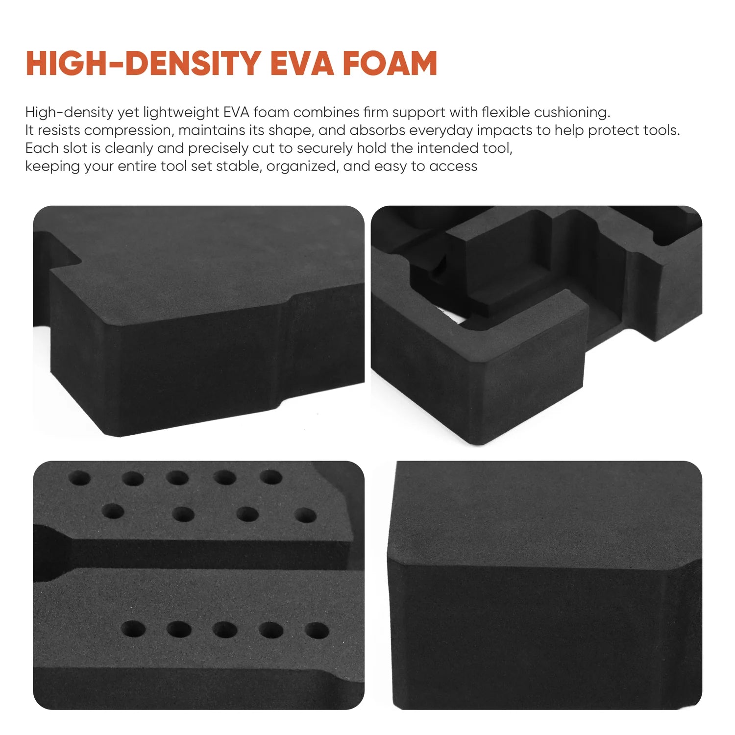 FoamSlot 2526-20 Oscillating Tool Insert — EVA material detail