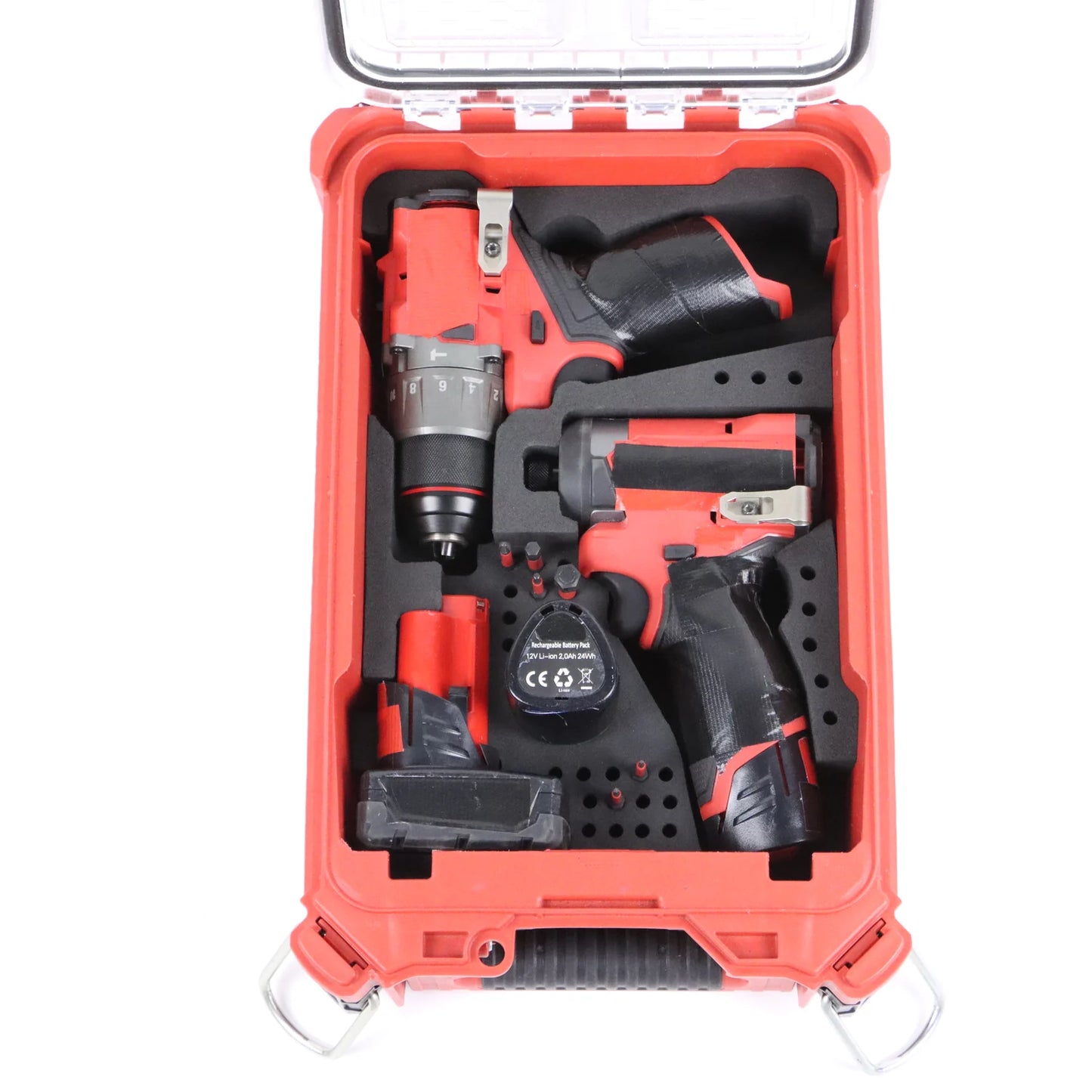 FoamSlot 3497-20 Drill & Impact Combo Insert — organized kit