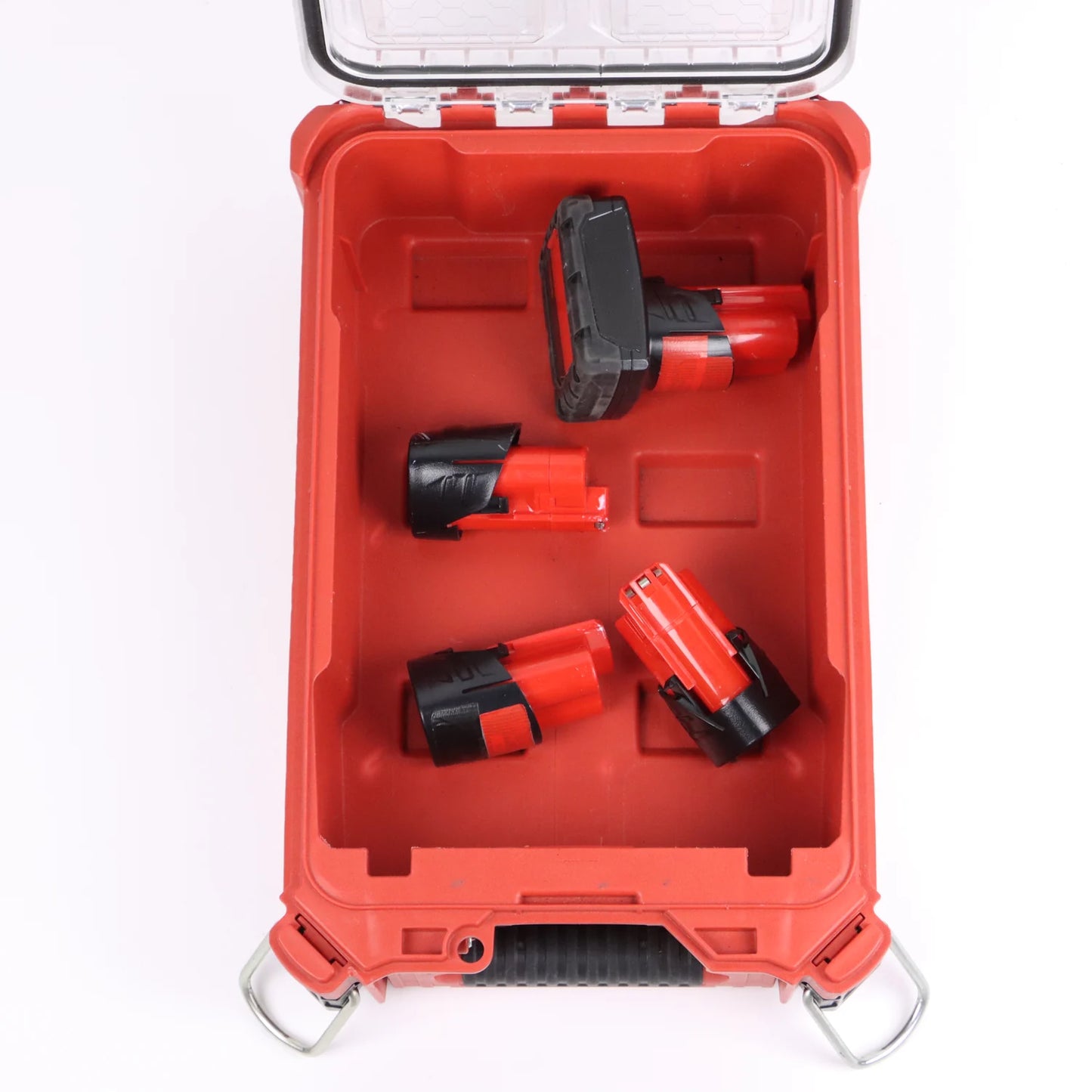 FoamSlot 12V Battery Storage Insert — insert top view