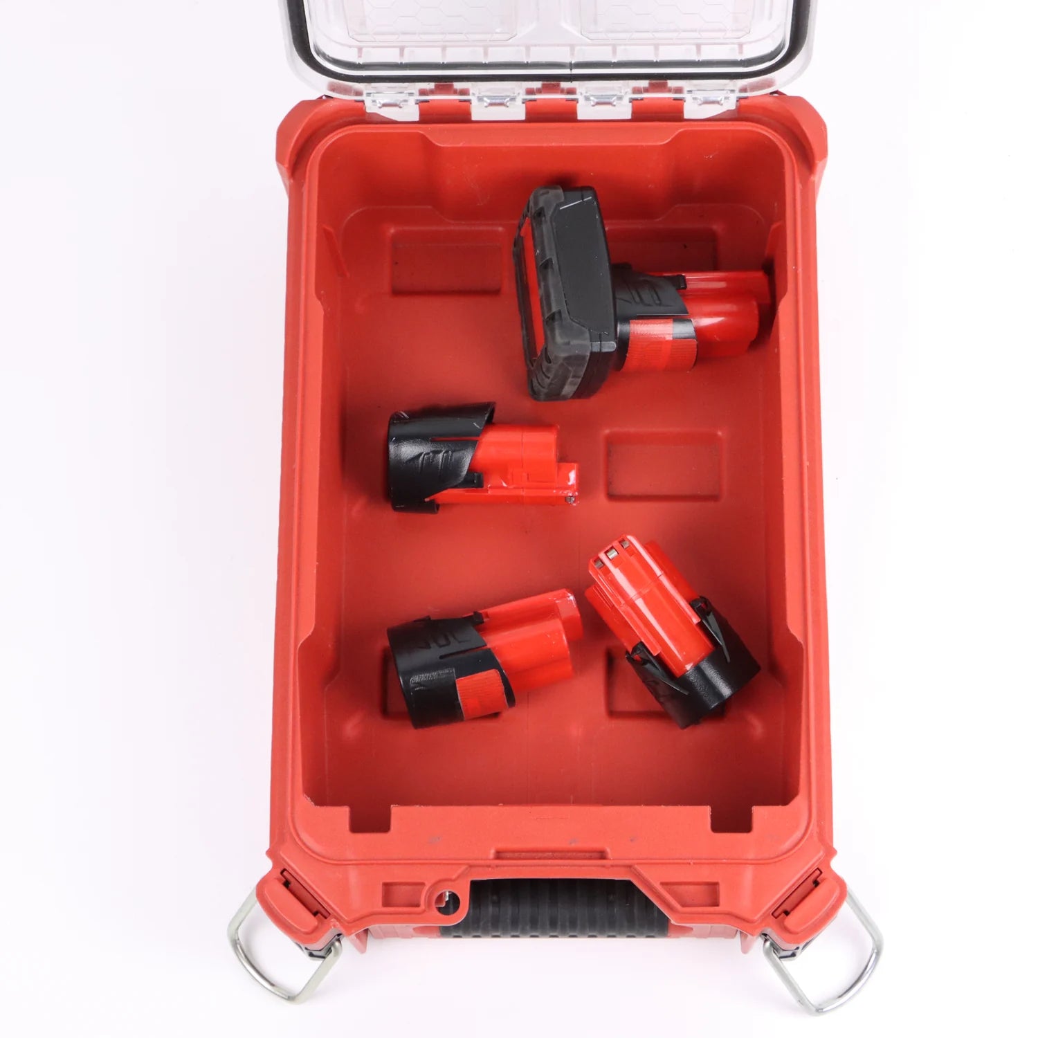 FoamSlot 12V Battery Storage Insert — insert top view
